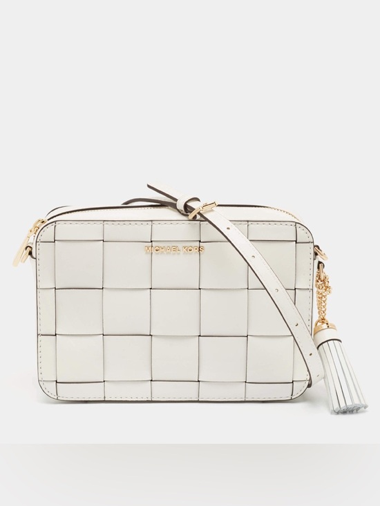 Michael Kors Handbags - Michael Kors Jet Set Woven Bag NWOT